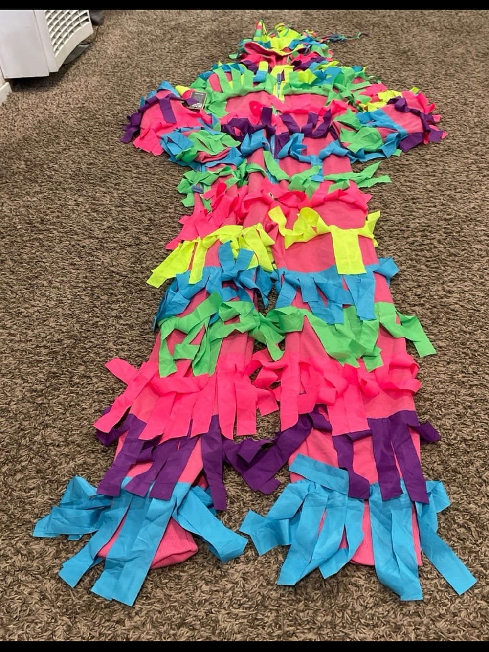tipsy elves, NWT piñata jumpsuit Halloween costume, medium